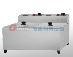 桌上型（双槽）电力式油炸机 MHEF-2T32CL