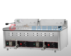 桌上型（双槽）电力式油炸机 MHEF-2T30C